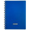 Agenda A5 nedatata, cu spira si coperta plastic HERLITZ