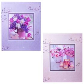 Album foto 10x15 cm pentru 400 fotografii Flowers 9601