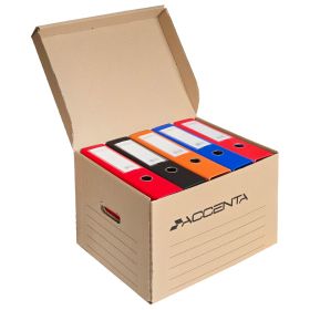 Container arhivare 5 bibliorafturi, deschidere superioara, ACCENTA