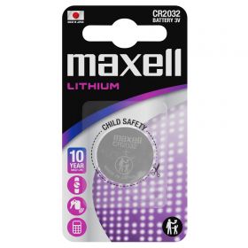 Baterie litiu buton 3V, MAXELL CR2032