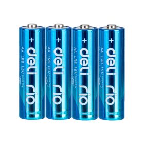 Baterii alcaline DELI Rio LR6/AA, 4 buc/set