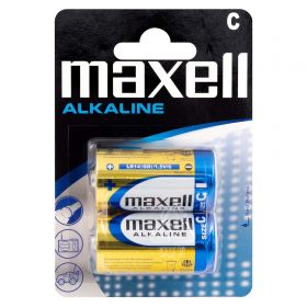 Baterii alcaline MAXELL LR14/C, 2 buc/set
