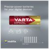 Baterii alcaline VARTA Longlife Max Power LR6/AA, 6 buc/set
