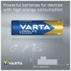 Baterii alcaline VARTA LongLife Power LR6/AA, 6 buc/set