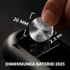 Baterii litiu buton DURACELL CR2025, 2 buc/set