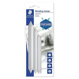 Creioane hartie mixare si estompare pasteluri STAEDTLER Blending, 4 buc/set