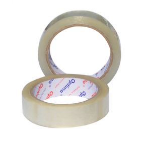 Banda adeziva 24mm x 60m, transparenta, 38 microni, OPTIMA