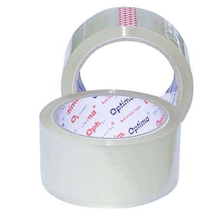 Banda adeziva 48 mm x 60 m transparenta OPTIMA
