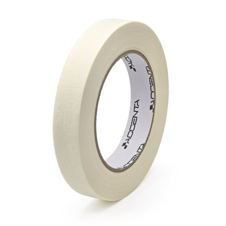 Banda adeziva din hartie, 19mm x 50m, 135 microni, ACCENTA