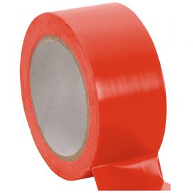 Banda adeziva PVC pentru semnalizare 50mm x 30m, PICADOR Red