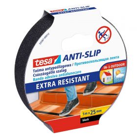 Banda adeziva anti-alunecare, 25mm x 5m, TESA Extra Resistant