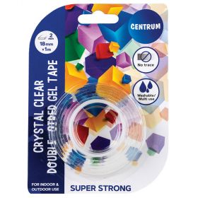 Banda dublu adeziva silicon, 18mm x 1m, CENTRUM