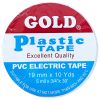 Banda adeziva izolatoare 19mm x 9m, alba, GOLD PVC Electric