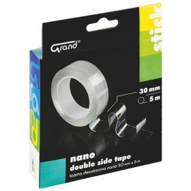 Banda dublu adeziva silicon, 30mm x 5m, GRAND Nano