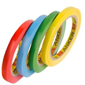Banda adeziva sigilare pungi, colorata, 9mm x 66m ANKER