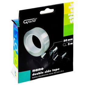 Banda dublu adeziva silicon, 50mm x 5m, GRAND Nano