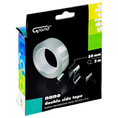 Banda adeziva silicon 50mm x 5m, GRAND Nano 