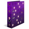 Biblioraft A4 carton laminat, 7 cm, HERMA Abstract Gold