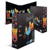 Biblioraft A4 carton laminat, 7 cm, HERMA Flavors