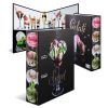 Biblioraft A4 carton laminat, 7 cm, HERMA Flavors