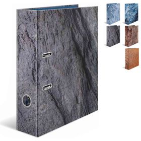 Biblioraft A4 carton laminat, 7 cm, HERMA Nature