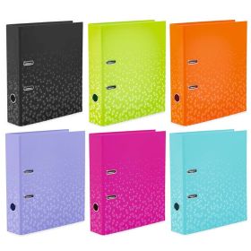 Biblioraft A4 carton laminat, 7 cm, HERMA Neon