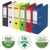 Biblioraft A4 carton reciclat, 7.5 cm, ESSELTE NO. 1 Power