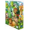 Biblioraft A4 carton laminat, 7 cm, HERMA Jungle