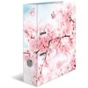 Biblioraft A4 carton laminat, 7 cm, HERMA Flowers