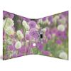 Biblioraft A4 carton laminat, 7 cm, HERMA Flowers