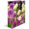 Biblioraft A4 carton laminat, 7 cm, HERMA Flowers