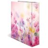 Biblioraft A4 carton laminat, 7 cm, HERMA Flowers