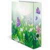Biblioraft A4 carton laminat, 7 cm, HERMA Flowers