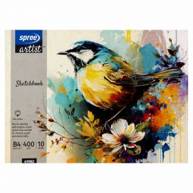 Bloc de desen B4, 400 g, SPREE Artist, 10 file