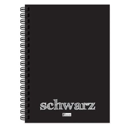 Bloc de desen A5, hartie neagra, cu spirala, 110 g, KESKIN