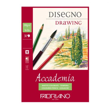 Bloc desen A5 200 g, FABRIANO Accademia Drawing, 30 file