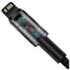 Cablu alimentare si date type-C, lightning Iphone PD 20W, 1 m, BASEUS Tungsten Gold
