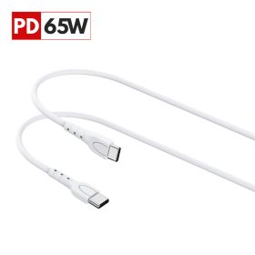 Cablu date Type-C la Type-C, PD 65W, 0.5 m, LEMONTTI Wind