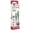 Cablu date Type-C la Type-C, PD 65W, 2 m, LEMONTTI Aluminium Green