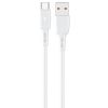 Cablu date USB-A la Type-C, 15W, 1.2 m, LEMONTTI Wind