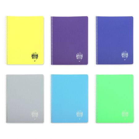 Caiet A4 cu spira, 96 file, DACO