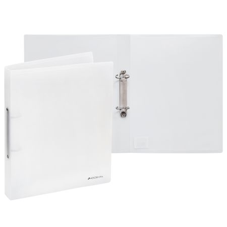 Caiet mecanic coperti flexibile A4, 2 inele, ACCENTA