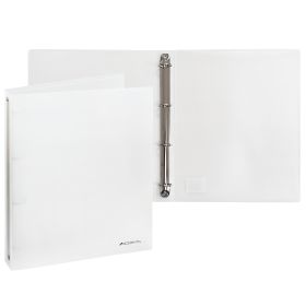 Caiet mecanic coperti flexibile A4, 4 inele, 25 mm, ACCENTA