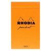 Blocnotes A7, 40 file RHODIA Pocket Dot