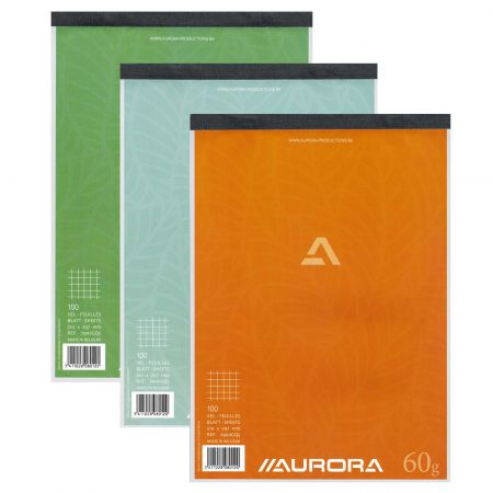 Blocnotes A4 100 file AURORA Office