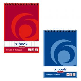 Blocnotes cu spira A5 50 file, HERLITZ X.Book