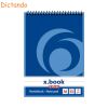 Blocnotes cu spira A6 50 file HERLITZ X.Book