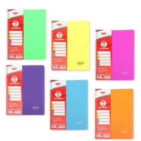 Caiet cu spirala A4, 200 file, 5 separatoare, DACO