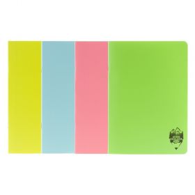 Caiet A4, 48 file, coperta plastic, DACO Atinge Excelenta