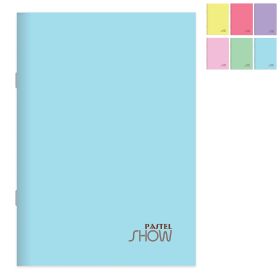 Caiet A4, 60 file, coperta plastic, KESKIN COLOR Pastel Show